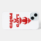 COQUES Case-Mate iPhone LAO'D ET FIER (Verso (horizontal))