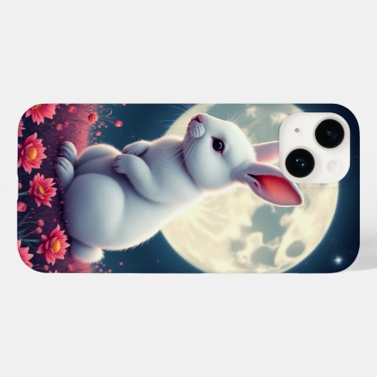 Coques Case-Mate iPhone lapin (Verso (horizontal))