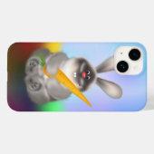 Coques Case-Mate iPhone Lapin avec carotte (Verso (horizontal))