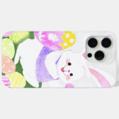 Coques Case-Mate iPhone lapin avec oeufs de pâques (Verso (horizontal))