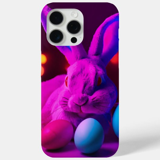 Coques Case-Mate iPhone lapin avec oeufs de pâques (Verso)