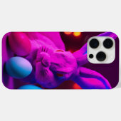 Coques Case-Mate iPhone lapin avec oeufs de pâques (Verso (horizontal))