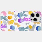 Coques Case-Mate iPhone lapin avec oeufs de pâques (Verso (horizontal))