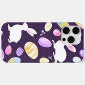Coques Case-Mate iPhone lapin avec oeufs de pâques (Verso (horizontal))