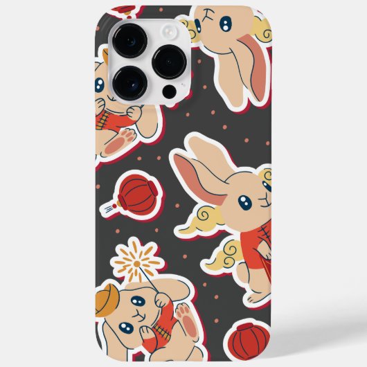 Coques Case-Mate iPhone Lapin chinois - Animaux zodiaques (Verso)
