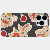 Coques Case-Mate iPhone Lapin chinois - Animaux zodiaques (Verso (horizontal))