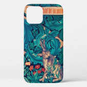 Coques Case-Mate iPhone Lapin dans la forêt, William Morris (Verso)