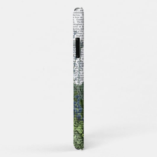 Coques Case-Mate iPhone Lapin dans une patte de chou (Dos/Droite)