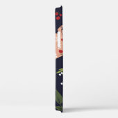 Coques Case-Mate iPhone Lapin d'art populaire scandinave (Verso / Droite)