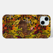 Coques Case-Mate iPhone Lapin d'automne en noir (Verso (horizontal))