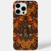 Coques Case-Mate iPhone Lapin d'automne sur brun (Verso)