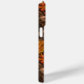 Coques Case-Mate iPhone Lapin d'automne sur brun (Verso / Droite)