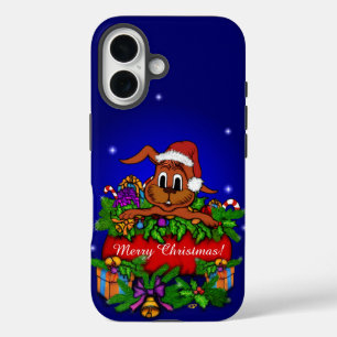Coques iPhone 16 Lapin de Noël