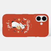 Coques Case-Mate iPhone Lapin de Noël (Verso (horizontal))