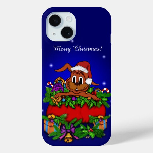 Coques Case-Mate iPhone Lapin de Noël (Verso)