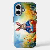 Coques Case-Mate iPhone Lapin de Pâques dans la forêt (Verso)