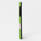 Coques Case-Mate iPhone Lapin de Pâques espiègle avec les oeufs peints (Dos/Gauche)