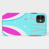Coques Case-Mate iPhone lapin de pâques heureux (Dos (Horizontal))