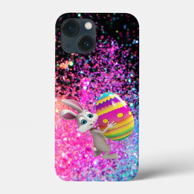 Coques Case-Mate iPhone Lapin de Pâques OEuf de Pâques Étincelle de vacanc (Verso)