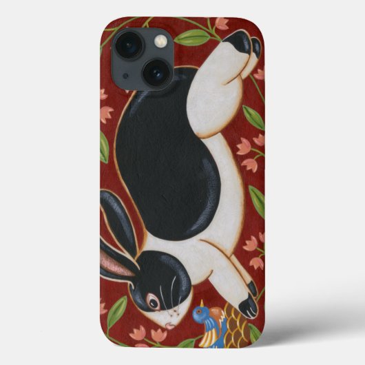 Coques Case-Mate iPhone Lapin Folk (Verso)