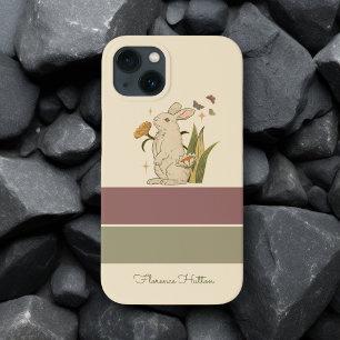 Case-Mate iPhone Case Lapin gris Vintage sans couture