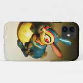 Coques Case-Mate iPhone lapin jouet et oeuf jaune pâle (Dos (Horizontal))