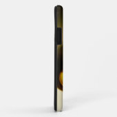 Coques Case-Mate iPhone lapin jouet et oeuf jaune pâle (Dos/Droite)