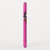 Coques Case-Mate iPhone lapin lapin Girlie serrer le graphique rose (Dos/Droite)