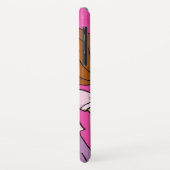 Coques Case-Mate iPhone lapin lapin Girlie serrer le graphique rose (Dos/Gauche)