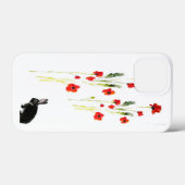 Coques Case-Mate iPhone Lapin Lapin Roux Lapin Floral (Verso (horizontal))