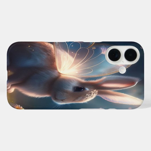 Coques Case-Mate iPhone Lapin Papillon (Verso (horizontal))
