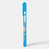 Coques Case-Mate iPhone Lapin pastel groovy des années 70 (Verso / Gauche)