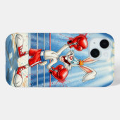 Coques Case-Mate iPhone Lapin sur le ring de boxe, par Natasha Us   (Verso (horizontal))