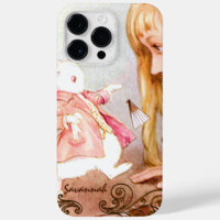 Lapin Vintage Alice au pays des merveilles iPhone