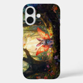 Coques Case-Mate iPhone Lapin Whimsical dans une forêt enchantée (Verso)