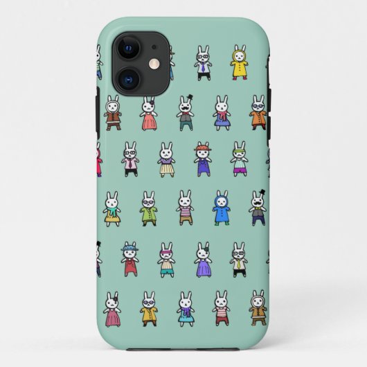 Coques Case-Mate iPhone Lapins ! (Dos)