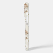 Coques Case-Mate iPhone Lapins Fleurs de Marguerite (Verso / Gauche)