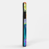 Coques Case-Mate iPhone L'aquarelle Ranunculus et Iris (Dos/Droite)