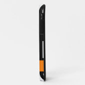 Coques Case-Mate iPhone L'arbitre de hockey sur glace Zebra Stripe personn (Dos/Gauche)