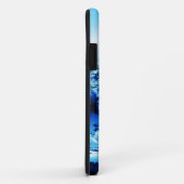 Coques Case-Mate iPhone L'arbre dans la glace bleue (Dos/Droite)