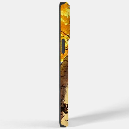 Coques Case-Mate iPhone L'arbre d'or en automne (Verso / Droite)
