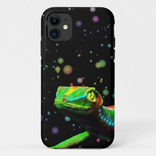 Case-Mate iPhone Case L'arc-en-ciel de lézard de Gecko colore l'iPhone 