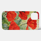 Coques Case-Mate iPhone Large Red Poppies (Verso (horizontal))