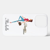 Coques Case-Mate iPhone L'argent de papa, jolie et impertinente adolescent (Verso (horizontal))