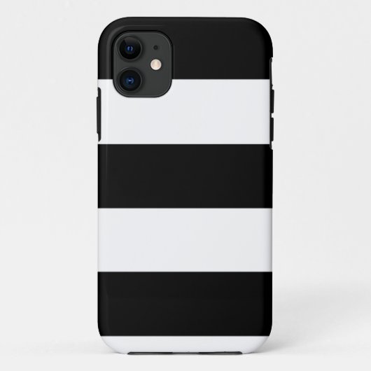 Coques Case-Mate iPhone larges bandes noires (Dos)