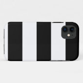 Coques Case-Mate iPhone larges bandes noires (Dos (Horizontal))