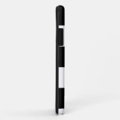 Coques Case-Mate iPhone larges bandes noires (Dos/Droite)