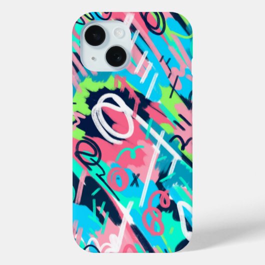 Coques Case-Mate iPhone L'art Abstrait (Verso)