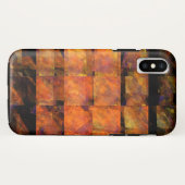 Coques Case-Mate iPhone L'art Abstrait au mur (Dos (Horizontal))