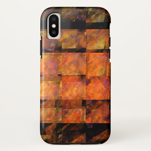 Coques Case-Mate iPhone L'art Abstrait au mur (Dos)